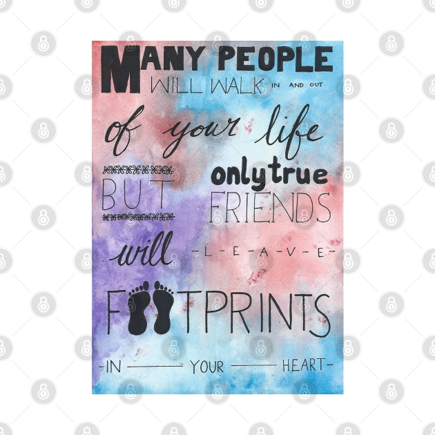 Cute Friendship Quote by SemDesigns