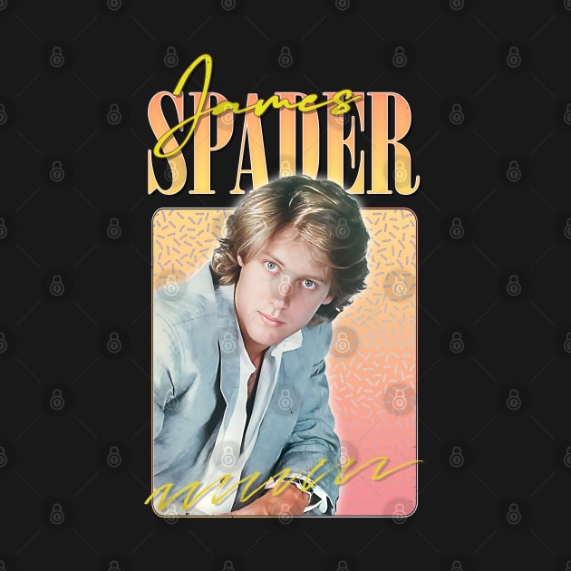 James Spader  80s Retro Style Fan Design by DankFutura