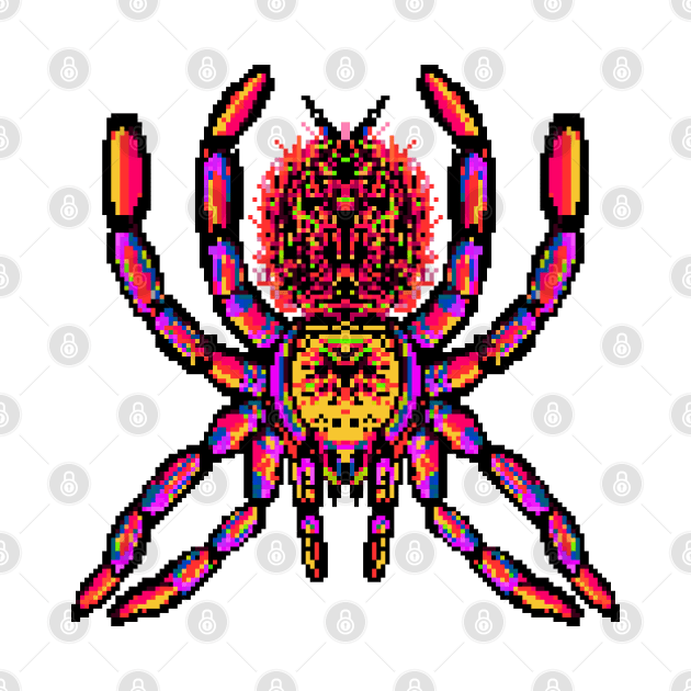 Tarantula Pixel Art 22 by IgorAndMore