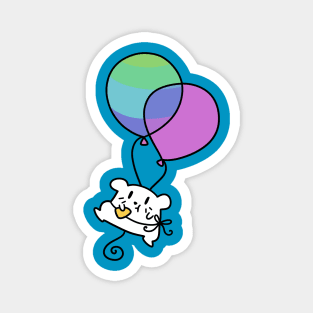 Chubby Balloon Mouse Magnet