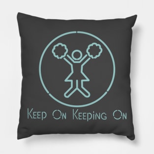 Keep On Keeping On - Death Stranding Pillow