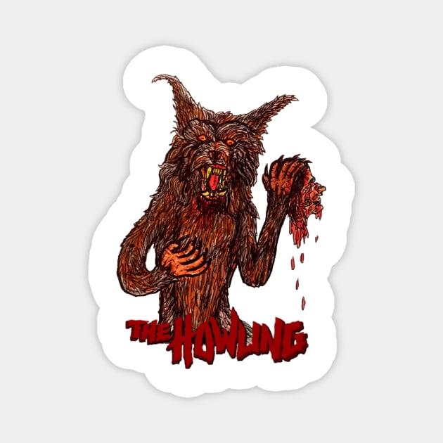 THE HOWLING Magnet by MattisMatt83