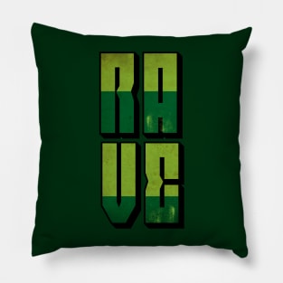 Just Rave Acid Techno Pillow