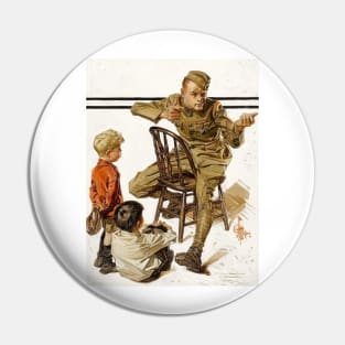 J.C. Leyendecker - War Stories, 1919 Pin