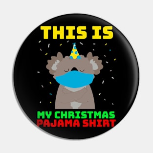 This Is My Christmas Pajama Shirt Pin