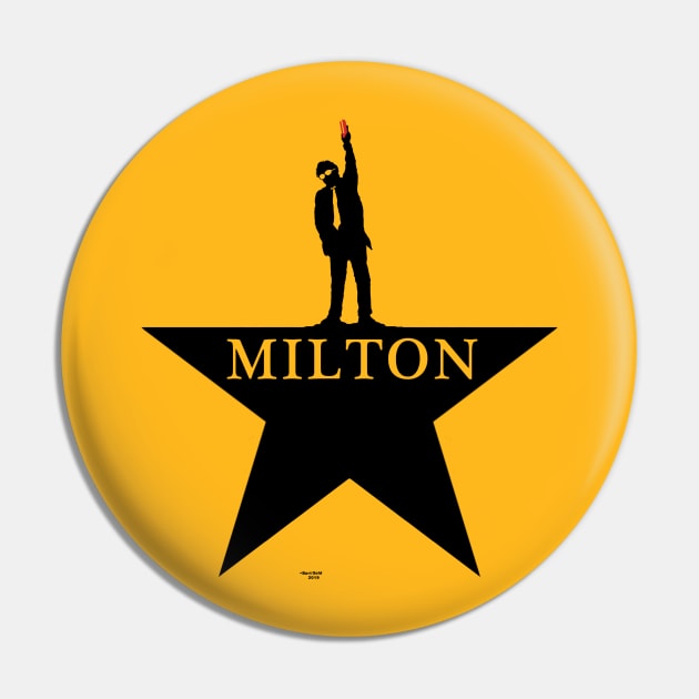 Ham MILTON Pin by GeekGiftGallery