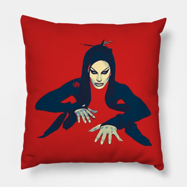 Classic amy lee Pillow by Wiseeyes_studios