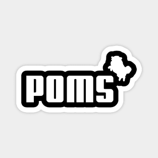 Poms Magnet