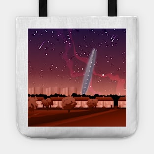 That UFO Podcast Textless (Summer / Square) Tote