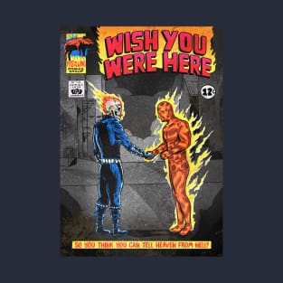 Wish you were here comics T-Shirt