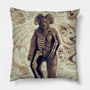 Sheepsquatch Study Pillow