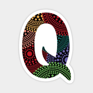 Q Aboriginal Art Magnet