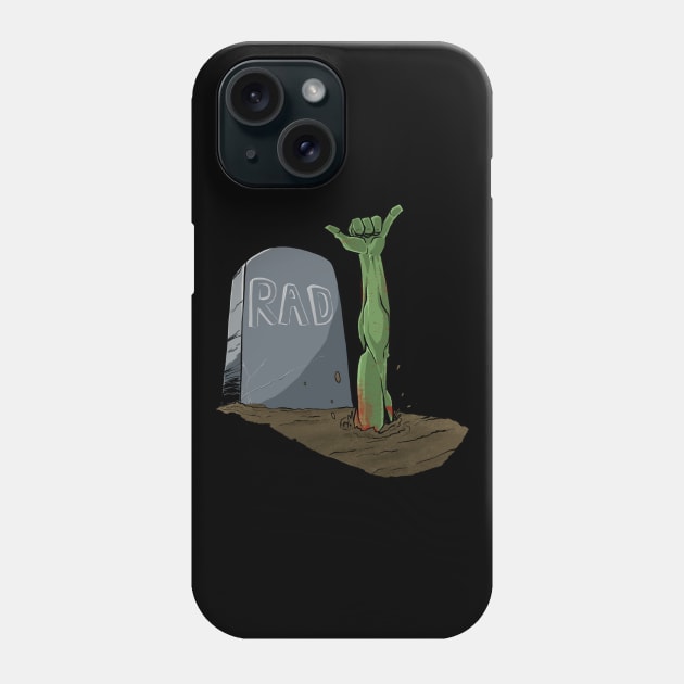 Rad Zombie Phone Case by Jon_Bon_art