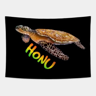 Hawaiian sea turtle Tapestry