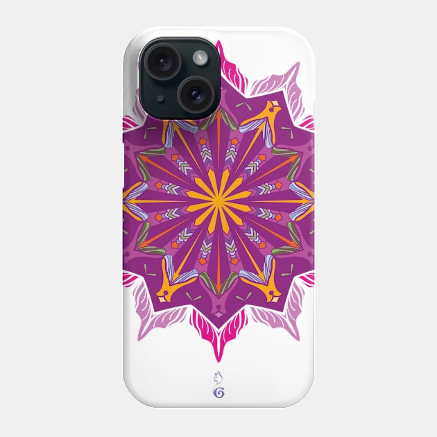 Spring mandala Phone Case by HagalArt