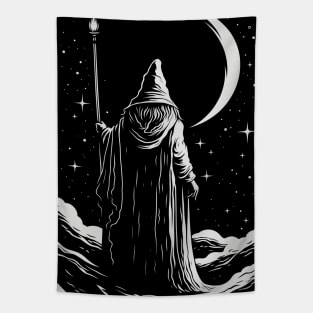 Wizard Tarot Card Tapestry