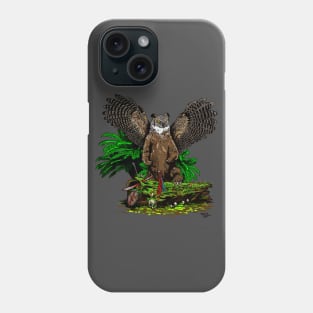 Owl Bear Phone Case