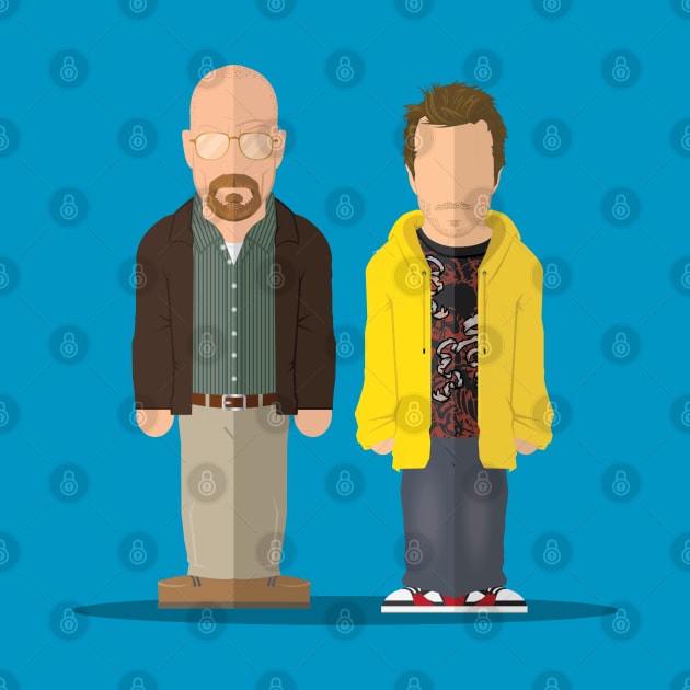 Breaking Bad - Walter and Jesse by hello@jobydove.com