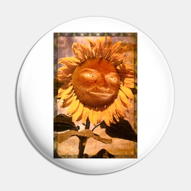 Sun Flower Pin by becky-titus