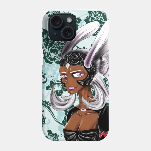 final fantasy the cosplay in bunny from fran the viera Phone Case by jorge_lebeau