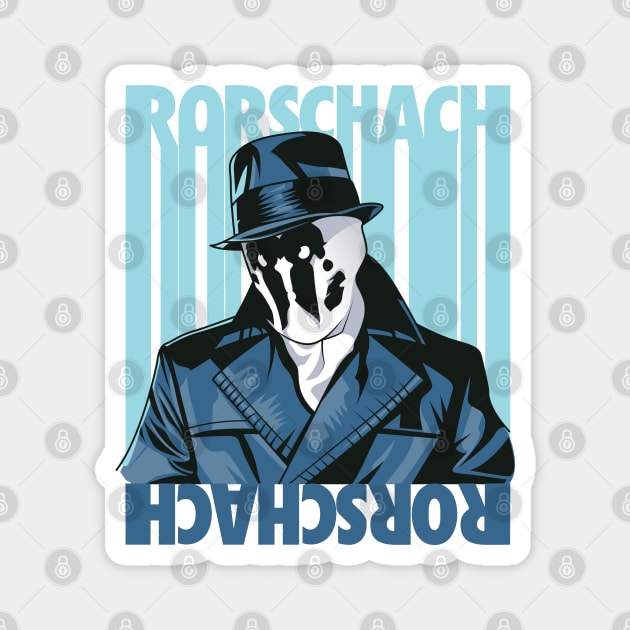 Rorschach Magnet by Laksana Ardie Store