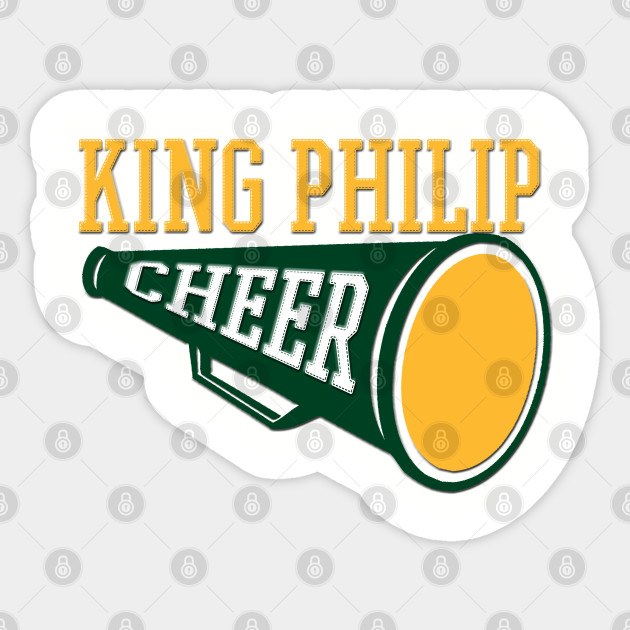 Kp Cheer Megaphone Cheerleading Sticker Teepublic