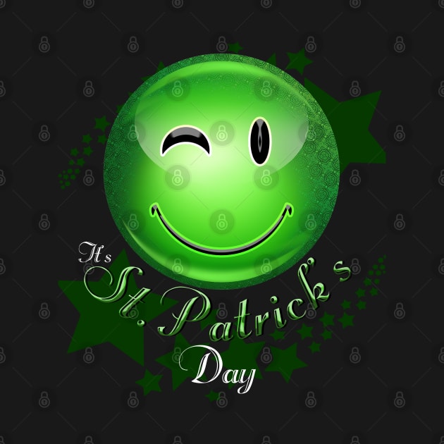 Happy St Saint Patrick's Day Smiley funny face by aeroloversclothing