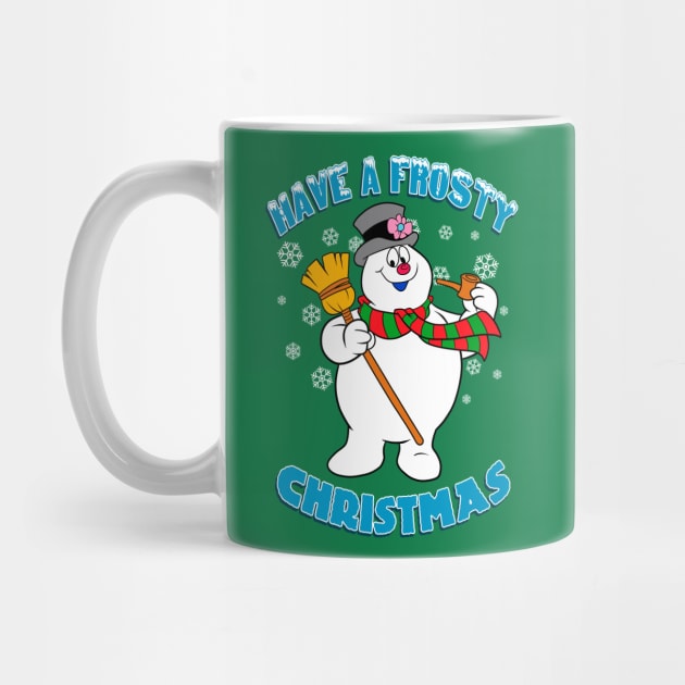 8 oz. Small Frosty the Snowman™ Disposable Paper Coffee Cups with