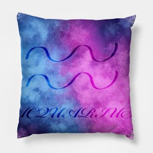 Acquarius Zodiac Pillow