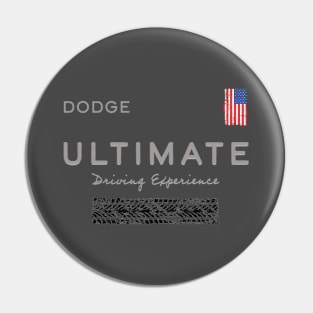 DODGE OWNERS AMERICAN CAR - FRONT & BACK DESIGN Pin