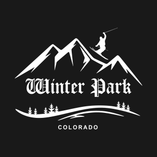 Ski adventure in Winter Park T-Shirt