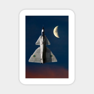 SAAB Viggen and the Moon Magnet