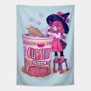 CupSoup Witch Tapestry