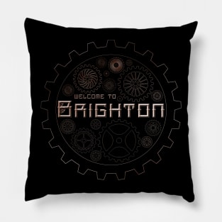 Mortal Engines Welcome to Brighton Pillow