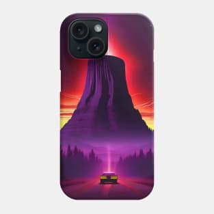 Drawn to Devil's Tower Phone Case