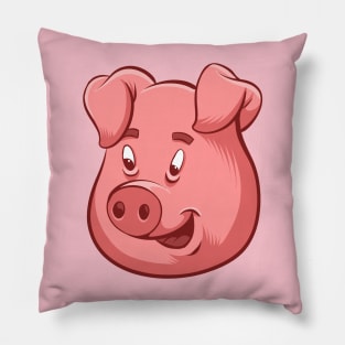 Pig Cartoon Pillow