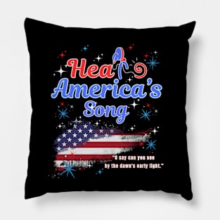 Hear America's Song | 4th of July | Cochlear Implant Pillow