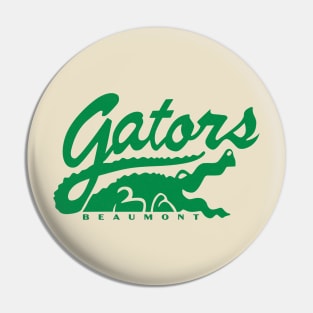 Defunct Beaumont Golden Gators Minor League Baseball 1986 Pin