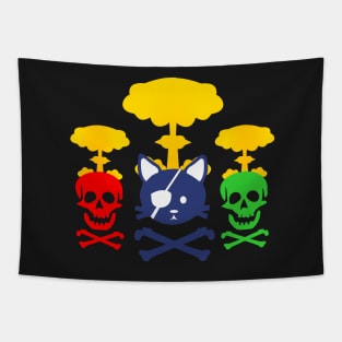 skull  boom Tapestry