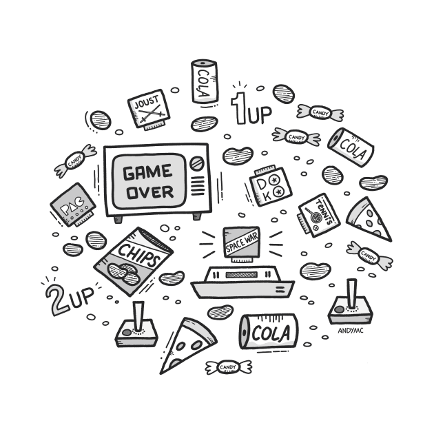 80s Child, Video Games & Junk Food by Andy McNally