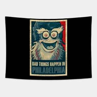 Bad Things Happen in Philadelphia gritty Tapestry