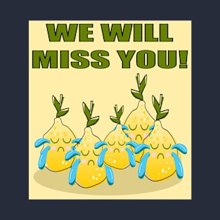 LAST DAYS FAREWELL - LEMON - CRYING EMOTIONS T-Shirt