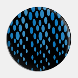 Blue polka dot pattern dotted. little balls Pin