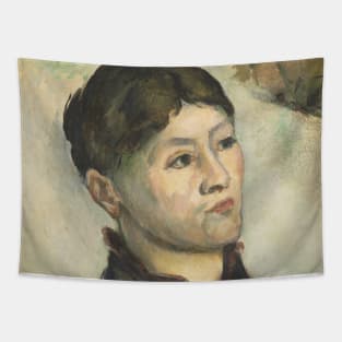 Portrait of Madame Cezanne by Paul Cezanne Tapestry