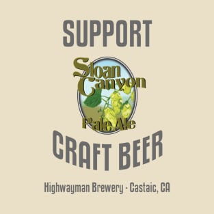 HMB Support Craft Beer: Sloan Canyon Pale Ale T-Shirt