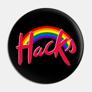 Hacks Pride Rainbow Pin