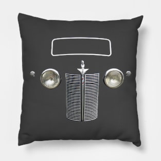 Austin Ten 1940s British classic car minimal grille photo Pillow