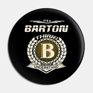 Barton Pin