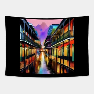 Memories of New Orleans - Bourbon Street Tapestry