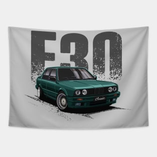 Classic E30 Gang (Cadmium Green) Tapestry